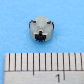 Il diametro minuscolo eccellente 1mm dell'ingranaggio 3 piccoli ingranaggi neri monta in asse